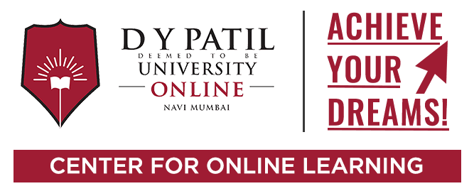 dy patil university logo